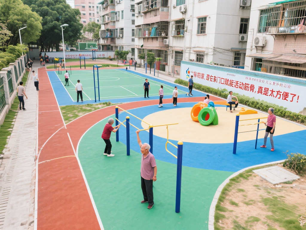 体彩助力社区体育设施升级改造工程 体彩助力社区体育设施升级改造工程